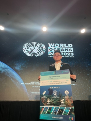 Our founder, Rafael Nicholas Angouw, a rising high school senior in Jakarta Intercultural School, led 7 student delegates in the UN World Oceans Day 2023 Conference.
