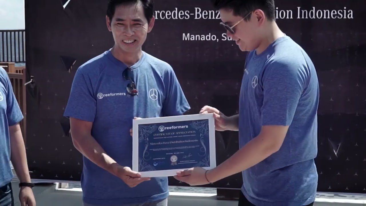 Mercedes-Benz and Reeformers Collaborate to Preserve Coral Reefs